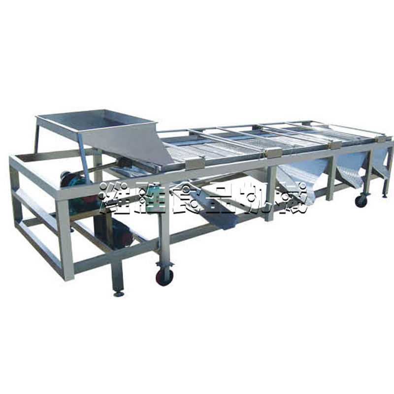 flatbed screening and grading machine