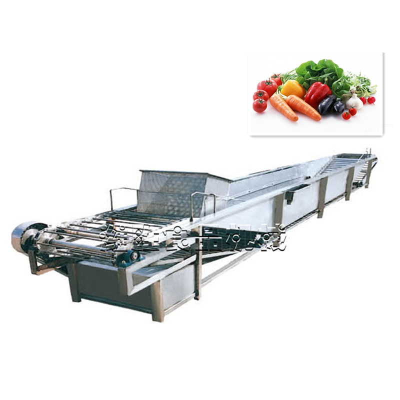 vegetable pre-cooling line - blanching and pre-cooling equipment