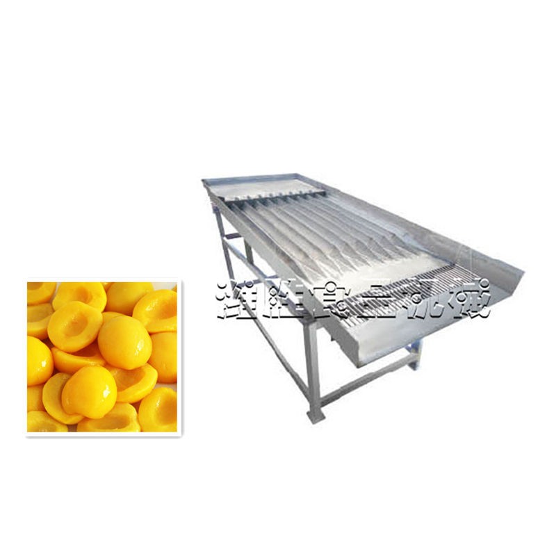 vibrating flap machine-yellow peach processing equipment