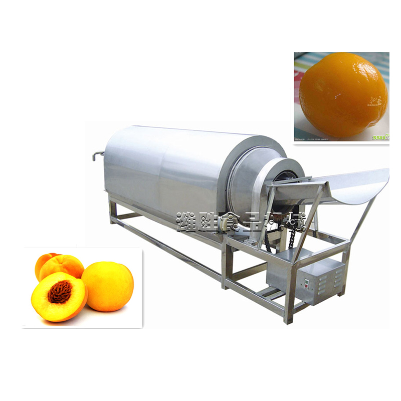 yellow peach peeling machine-yellow peach processing equipment