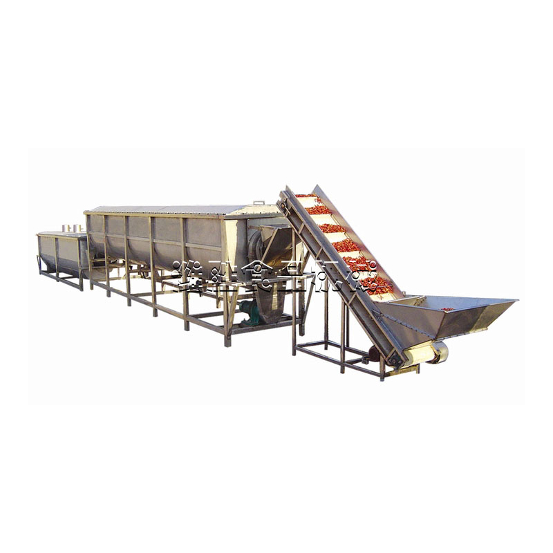 pepper screening and sterilization line