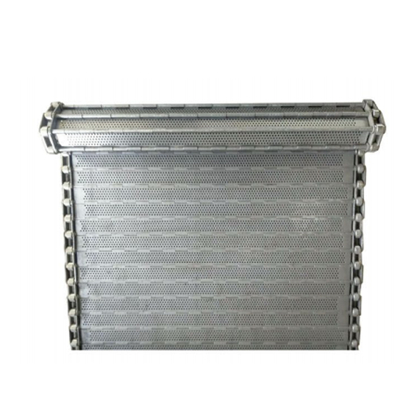 stainless steel flat punched mesh belt 2