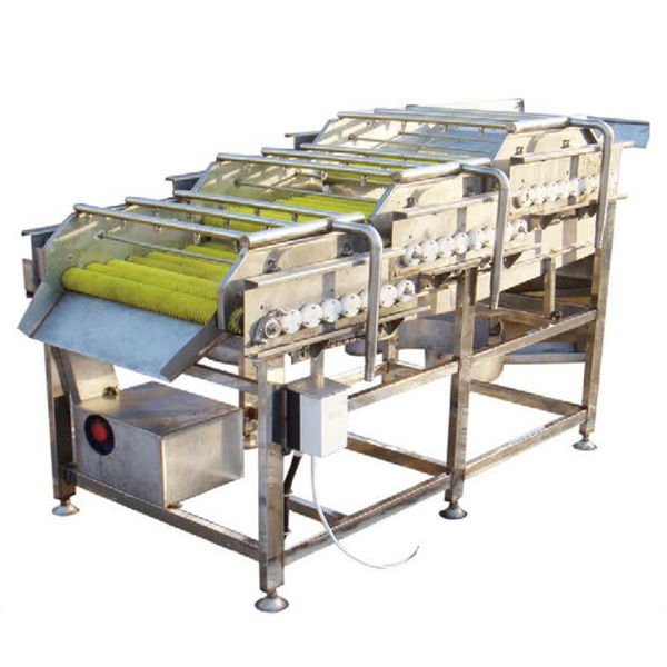 24-roller combination cleaning and impurity removing machine